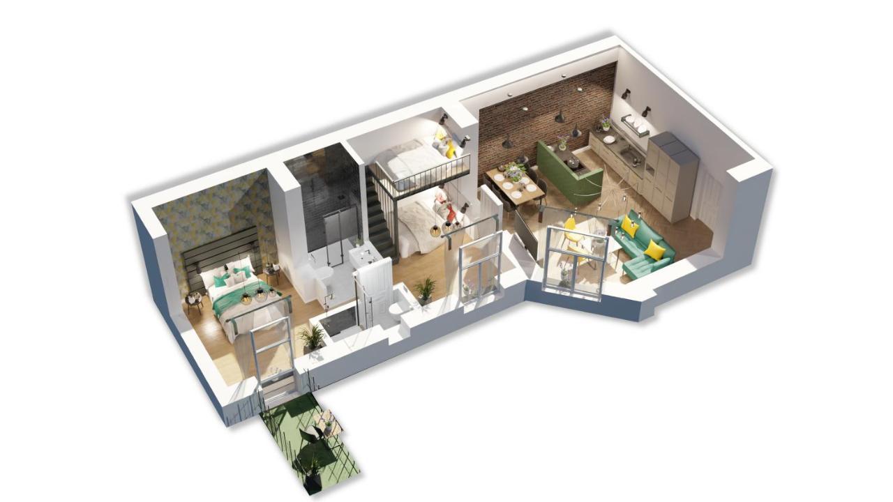 Kurkowa Gamahome Cozy Apartments クラクフ エクステリア 写真